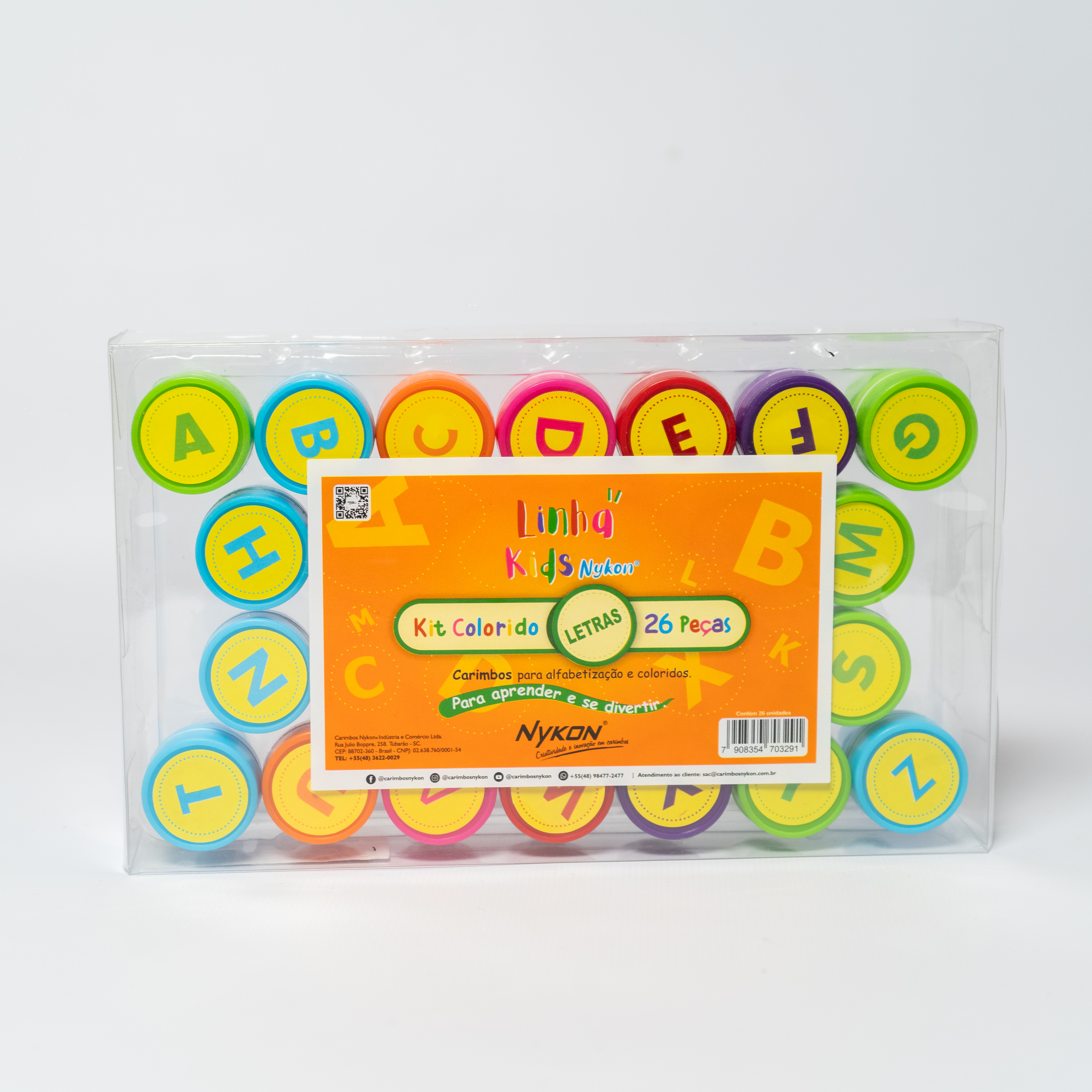 Sellitos LETRAS Nykon Infantiles Pack X26 Caja